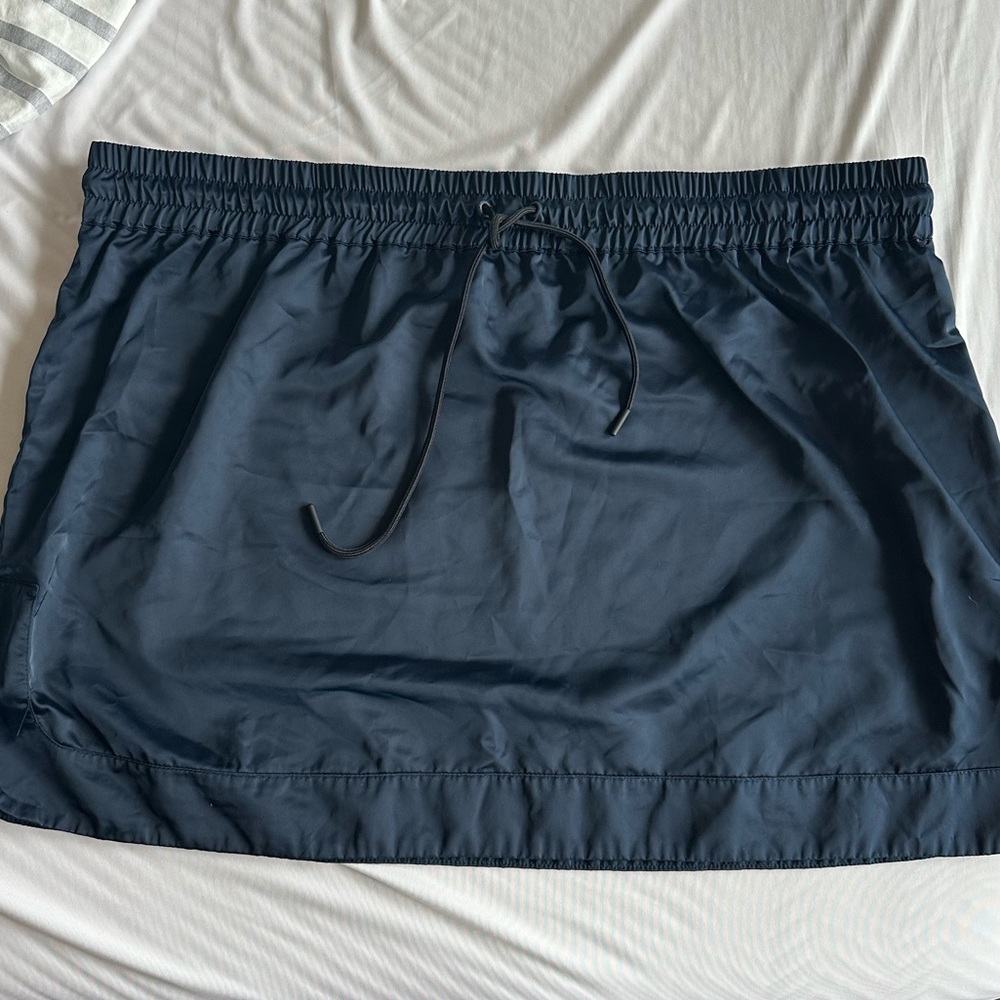 Hunter X Target Navy Blue Drawstring Skirt
